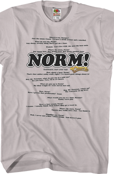 Normisms Cheers T-Shirt