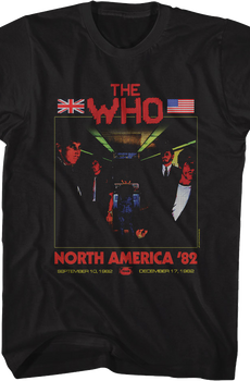 North America '82 Tour The Who T-Shirt