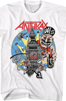 Not Man Graffiti Anthrax T-Shirt