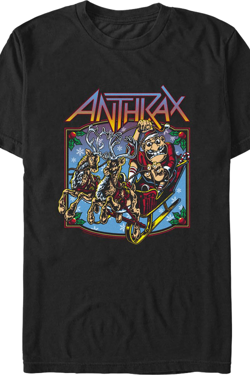 Not Man Is Coming To Town Anthrax T-Shirtmain product image