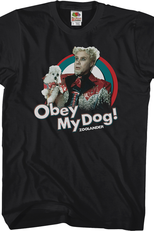 Obey My Dog Mugatu Shirtmain product image