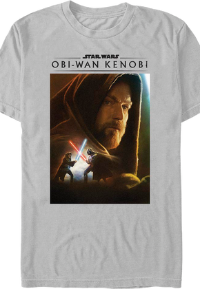 Obi-Wan Kenobi Darth Vader Duel Poster Star Wars T-Shirt