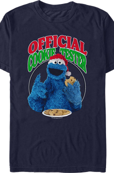 Official Cookie Tester Sesame Street T-Shirt