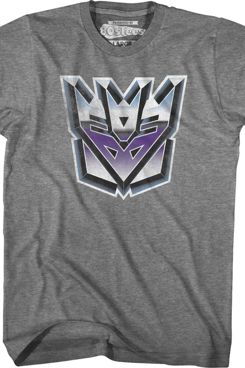 Old School Decepticons Logo Transformers T-Shirtmain product image