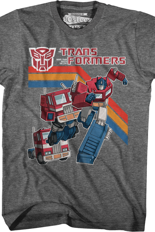 Old School Optimus Prime Transformers T-Shirtmain product image