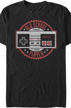 Old School Player Nintendo T-Shirt