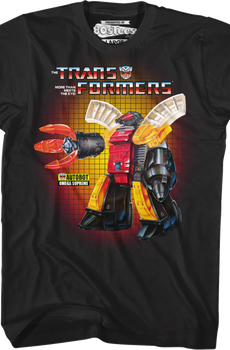 Omega Supreme Box Art Transformers T-Shirt