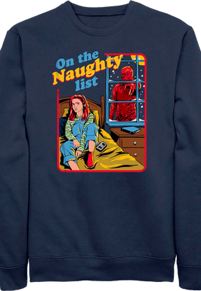 On The Naughty List Stranger Things Sweatshirt