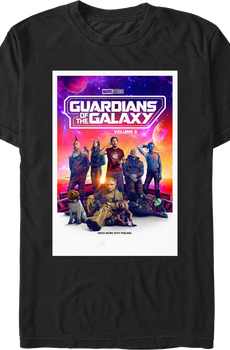 Once More With Feeling Poster Guardians Of The Galaxy T-Shirt