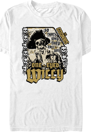 One-Eyed Willy Goonies T-Shirt