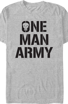 One Man Army Punisher Marvel Comics T-Shirt