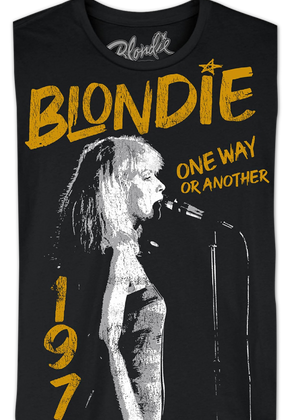 One Way Or Another 1979 Blondie T-Shirt