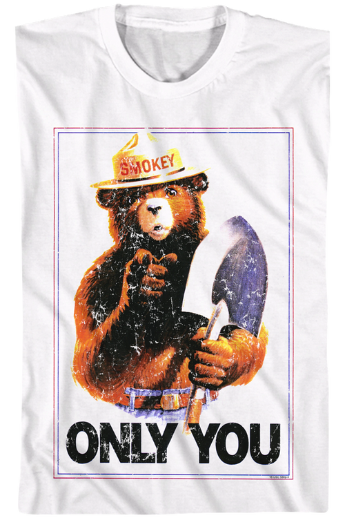 Only You Smokey Bear T-Shirtmain product image