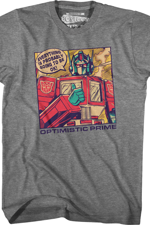 Optimistic Prime Transformers T-Shirtmain product image