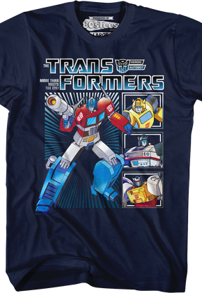 Optimus Prime and the Autobots Transformers T-Shirt