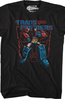 Optimus Prime Battle Pose Transformers T-Shirt