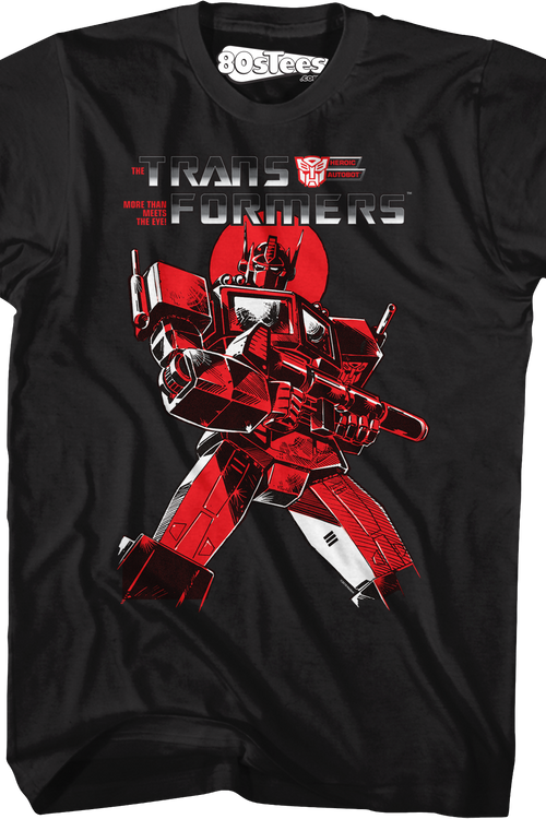 Optimus Prime Heroic Pose Transformers T-Shirtmain product image