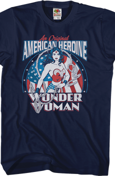 Original American Heroine Wonder Woman T-Shirt