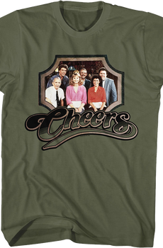 Original Cast Frame Cheers T-Shirt