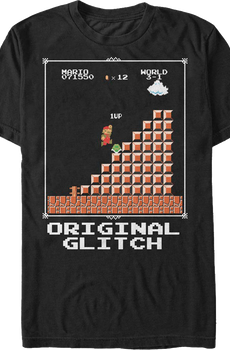 Original Glitch Super Mario Bros. T-Shirt