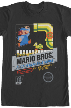 Original Mario Bros Cartridge T-Shirt