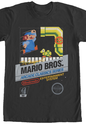 Original Mario Bros Cartridge T-Shirt