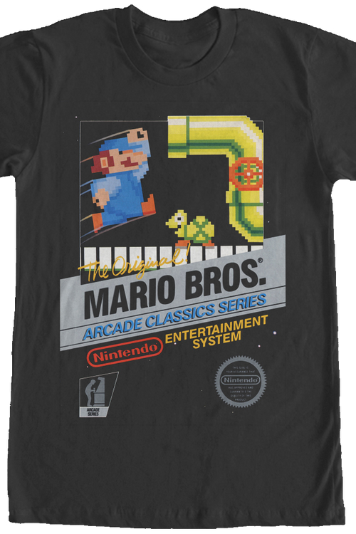 Original Mario Bros Cartridge T-Shirtmain product image
