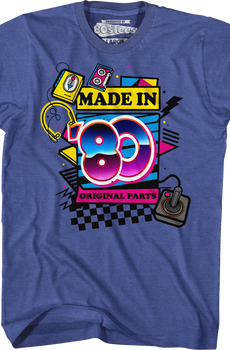 Original Parts Made In '80 T-Shirt