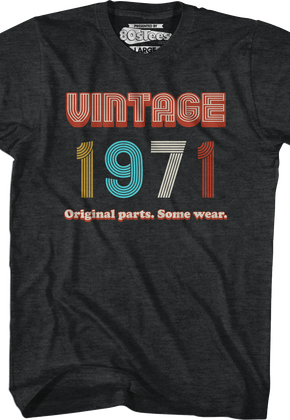 Original Parts Some Wear Vintage 1971 T-Shirt