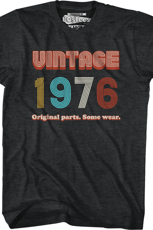 Original Parts Some Wear Vintage 1976 T-Shirtmain product image