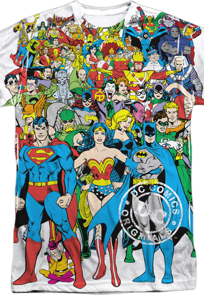 Original Universe DC Comics T-Shirt