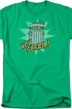Oscar The Grouch Now Scram Sesame Street T-Shirt