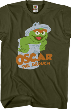 Oscar The Grouch Sesame Street T-Shirt