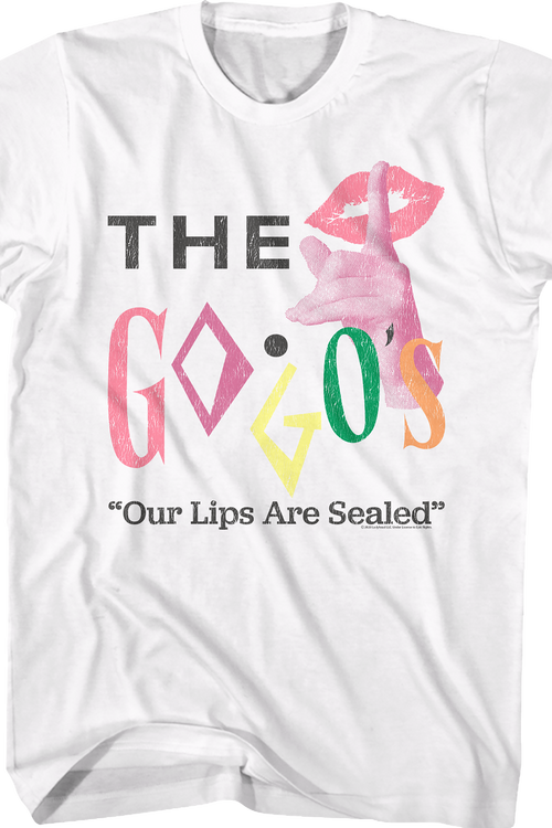 Our Lips Are Sealed Go-Go's T-Shirtmain product image