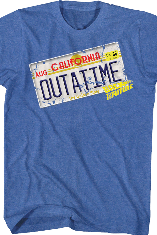 Outatime Back To The Future Shirtmain product image