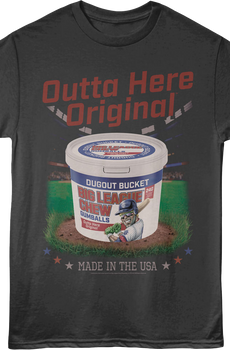 Outta Here Original Dugout Bucket Big League Chew T-Shirt