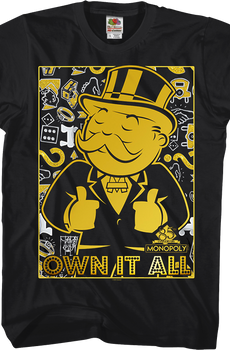 Own It All Monopoly T-Shirt