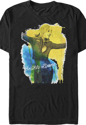 Paint Splatter Britney Spears T-Shirt