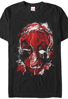 Paint Splatter Deadpool T-Shirt