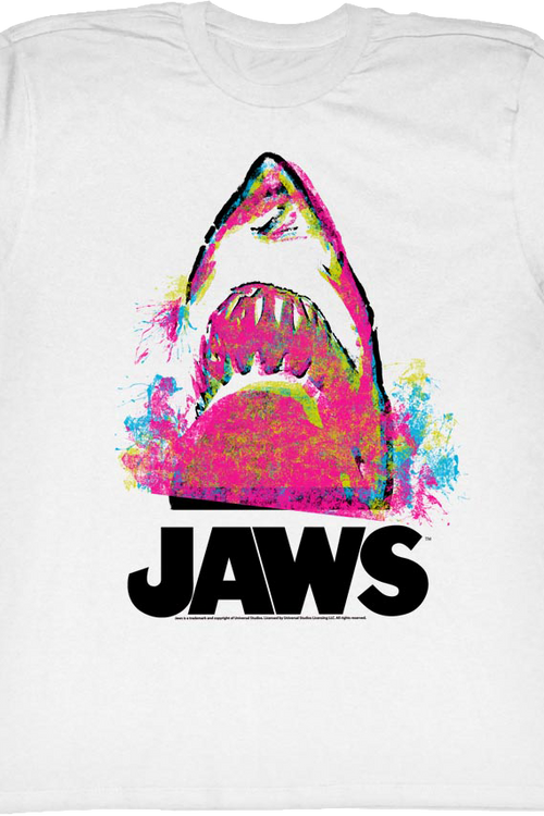 Paint Splatter Jaws T-Shirtmain product image