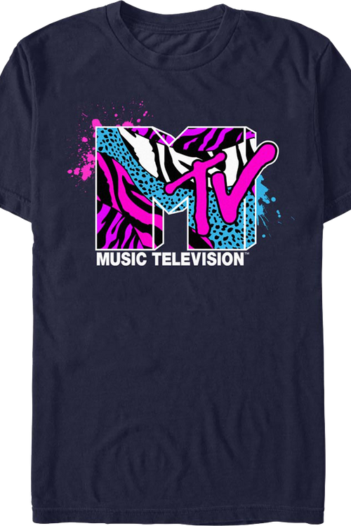 Paint Splatter Logo MTV Shirtmain product image