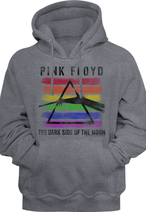 Painted Dark Side of the Moon Pink Floyd Hoodie