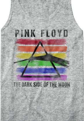 Painted Dark Side of the Moon Pink Floyd Tank Top