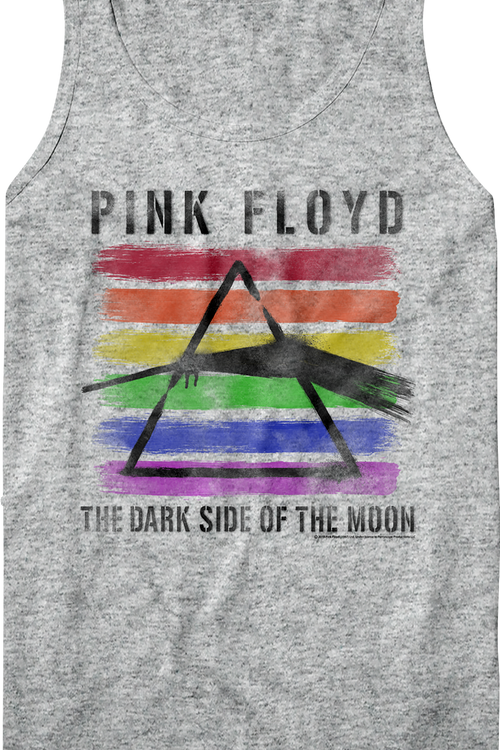 Painted Dark Side of the Moon Pink Floyd Tank Topmain product image