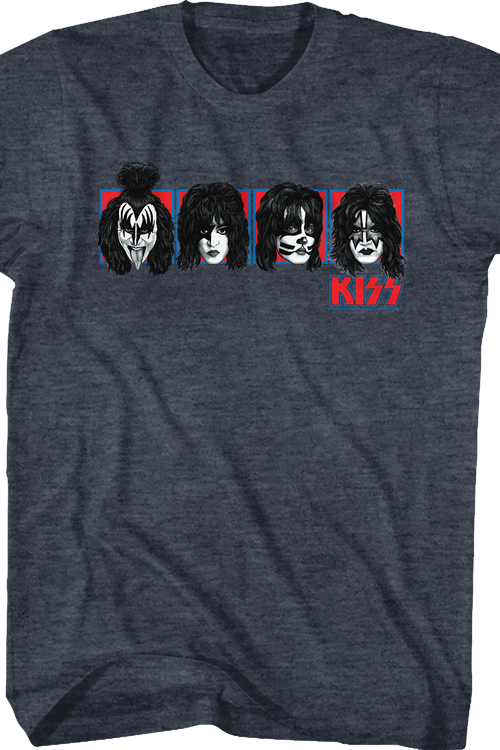 Painted Faces KISS T-Shirtmain product image