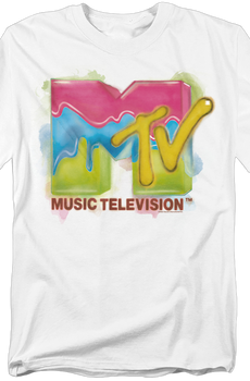 Painted Logo MTV Shirt