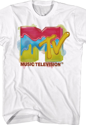 Painted Logo MTV Shirt