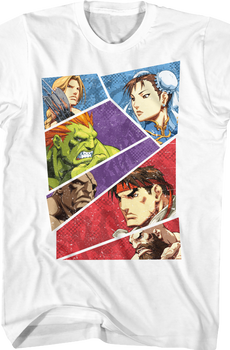Panel Showdown Street Fighter T-Shirt