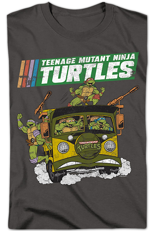 Party Wagon Teenage Mutant Ninja Turtles T-Shirtmain product image