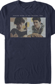 Passing Notes Is The Original Text Sixteen Candles T-Shirt